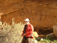 The Petroglyph Alcove at Snake Gulch